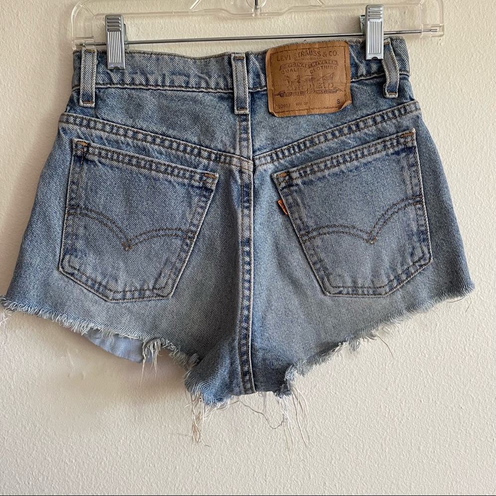 Vintage Orange Tab Levi’s Shorts
